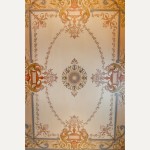 Restored hand painted ceiling