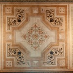Restored hand painted ceiling